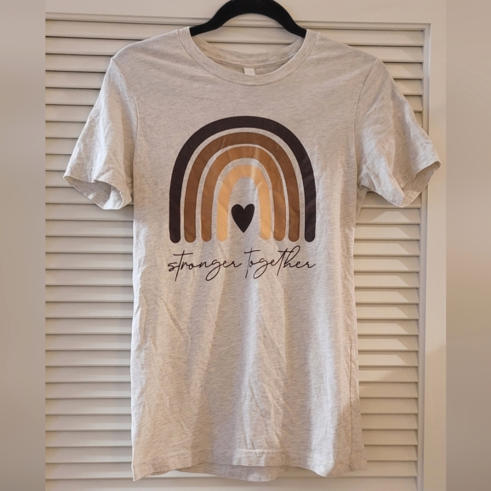Bella Canvas- Strong Together Graphic Short-Sleeve T-Shirt